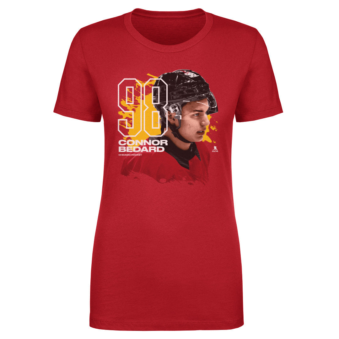 Connor Bedard Women&#39;s T-Shirt | 500 LEVEL