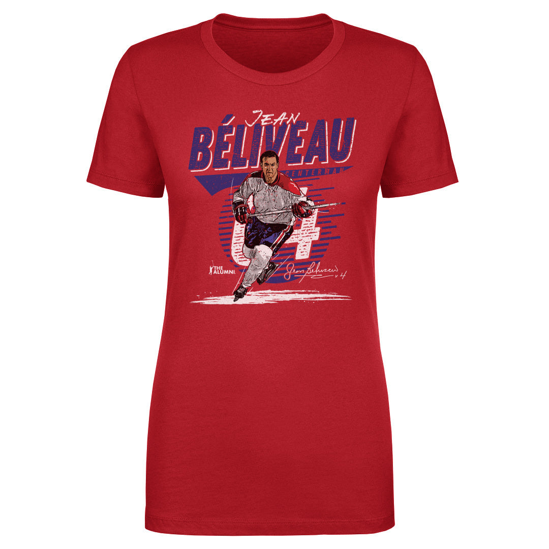 Jean Beliveau Women&#39;s T-Shirt | 500 LEVEL