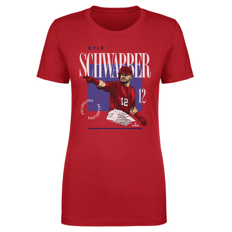 Kyle Schwarber Women's T-Shirt | 500 LEVEL
