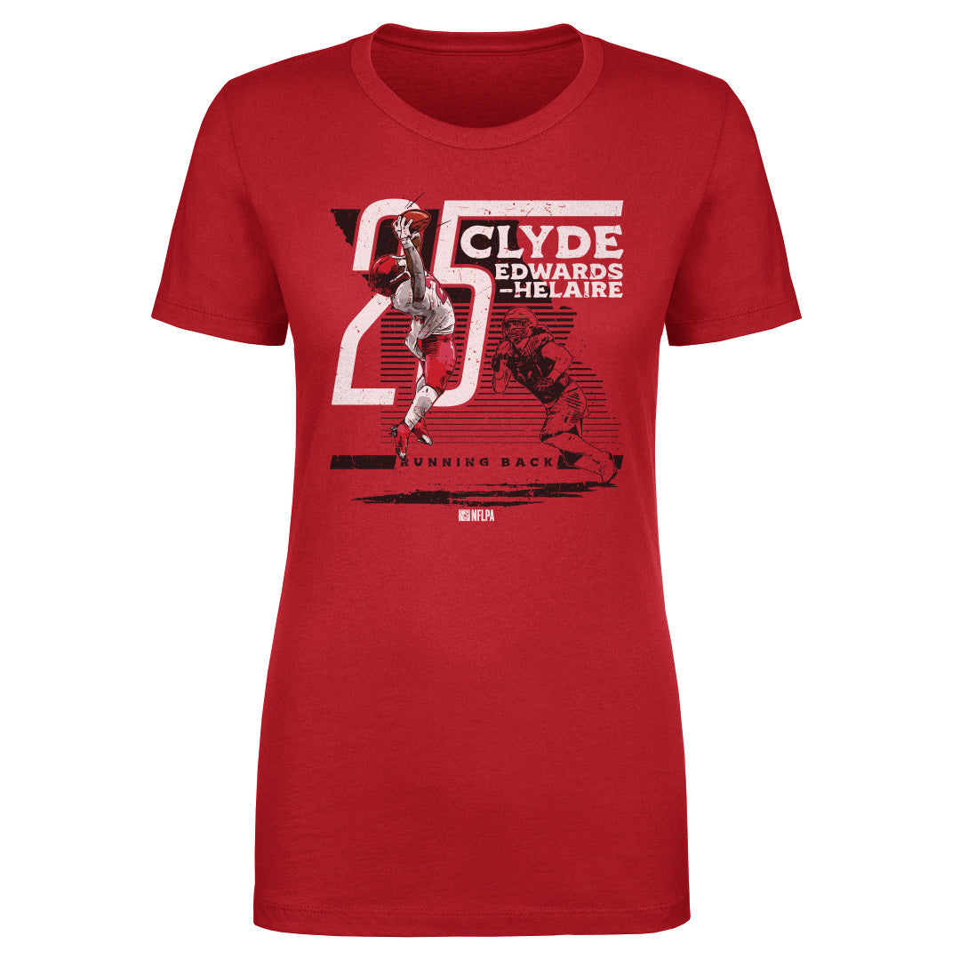 Clyde Edwards-Helaire Women&#39;s T-Shirt | 500 LEVEL