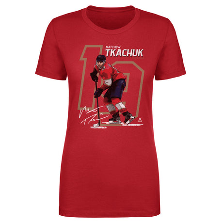 Matthew Tkachuk Women's T-Shirt | 500 LEVEL