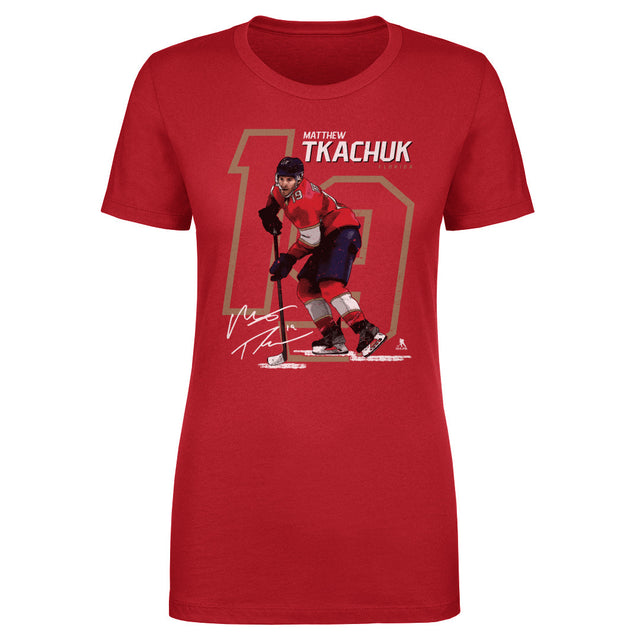 Matthew Tkachuk Women's T-Shirt | 500 LEVEL
