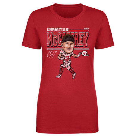 Christian McCaffrey Women's T-Shirt | 500 LEVEL