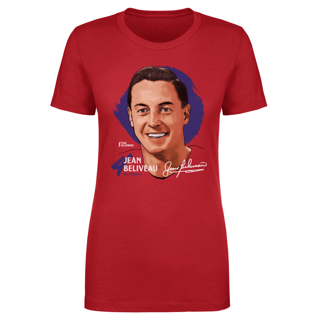 Jean Beliveau Women's T-Shirt | 500 LEVEL