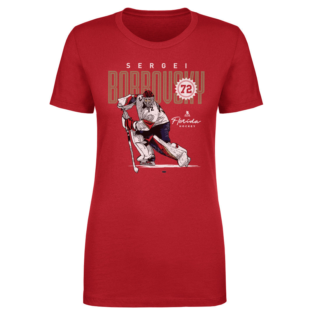 Sergei Bobrovsky Women's T-Shirt | 500 LEVEL