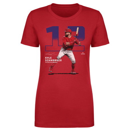 Kyle Schwarber Women's T-Shirt | 500 LEVEL
