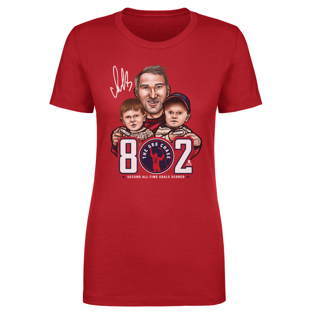 Alex Ovechkin Women's T-Shirt | 500 LEVEL