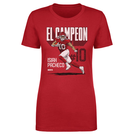 Isiah Pacheco Women's T-Shirt | 500 LEVEL