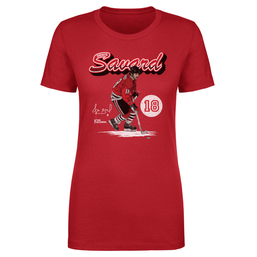 Denis Savard Women&#39;s T-Shirt | 500 LEVEL