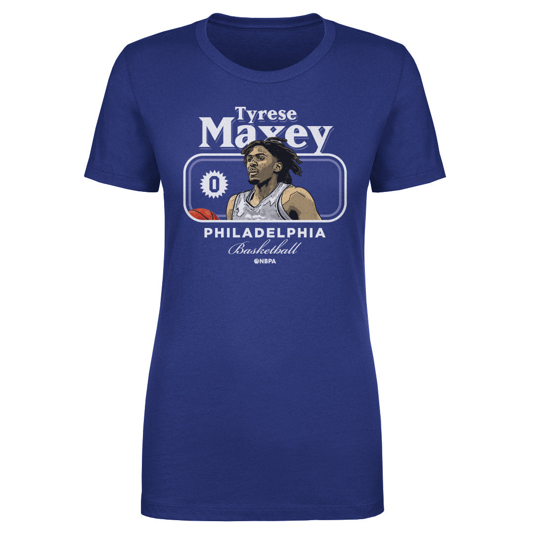Tyrese Maxey Women's T-Shirt | 500 LEVEL