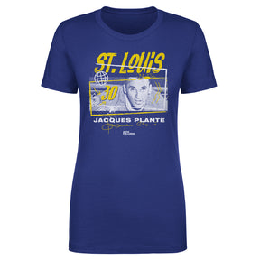 Jacques Plante Women's T-Shirt | 500 LEVEL