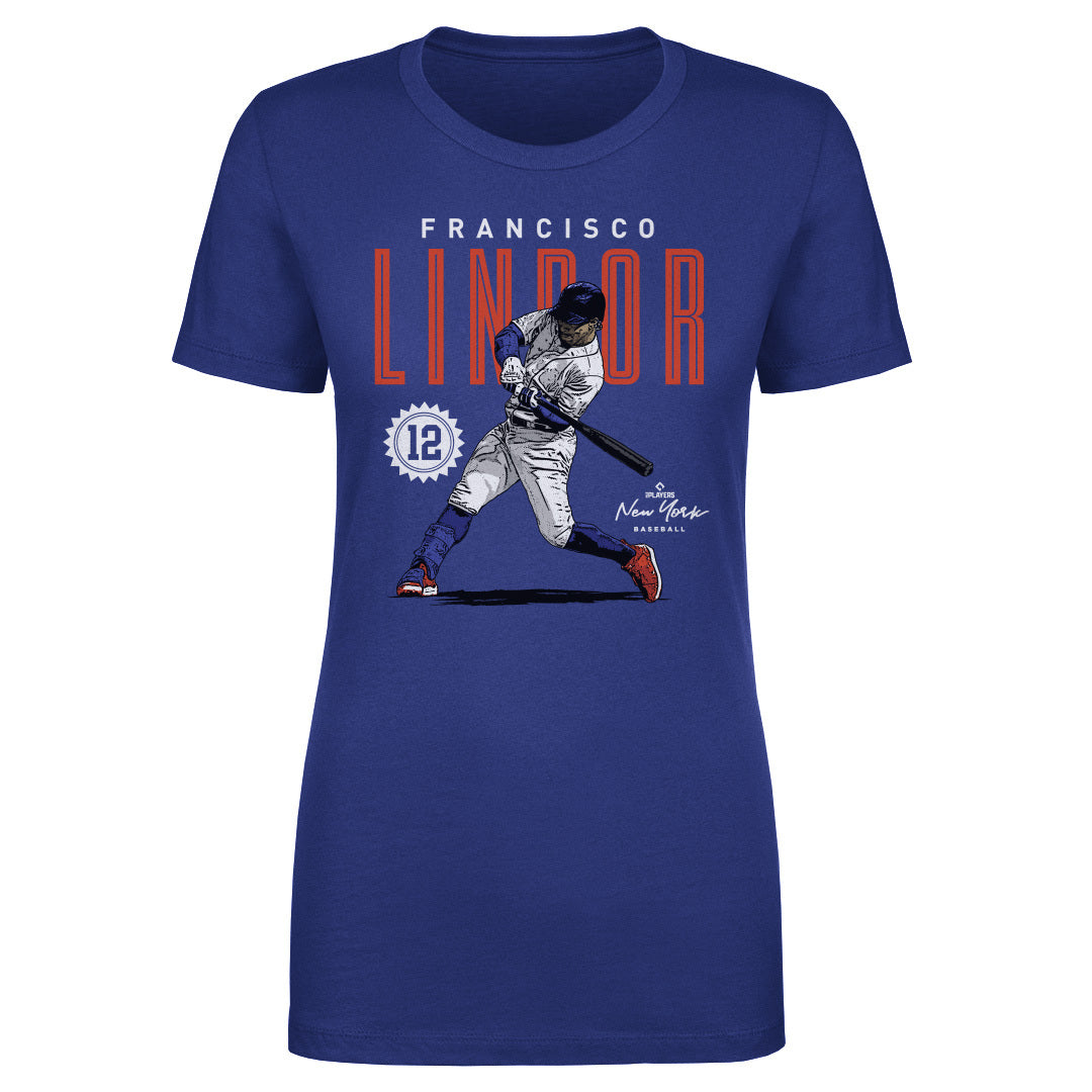 Francisco Lindor Women's T-Shirt | 500 LEVEL