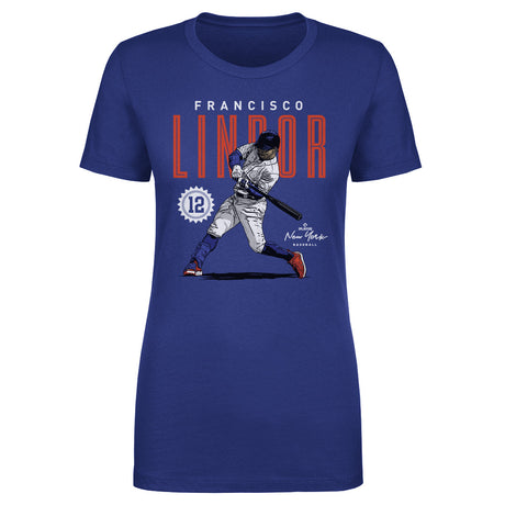 Francisco Lindor Women's T-Shirt | 500 LEVEL