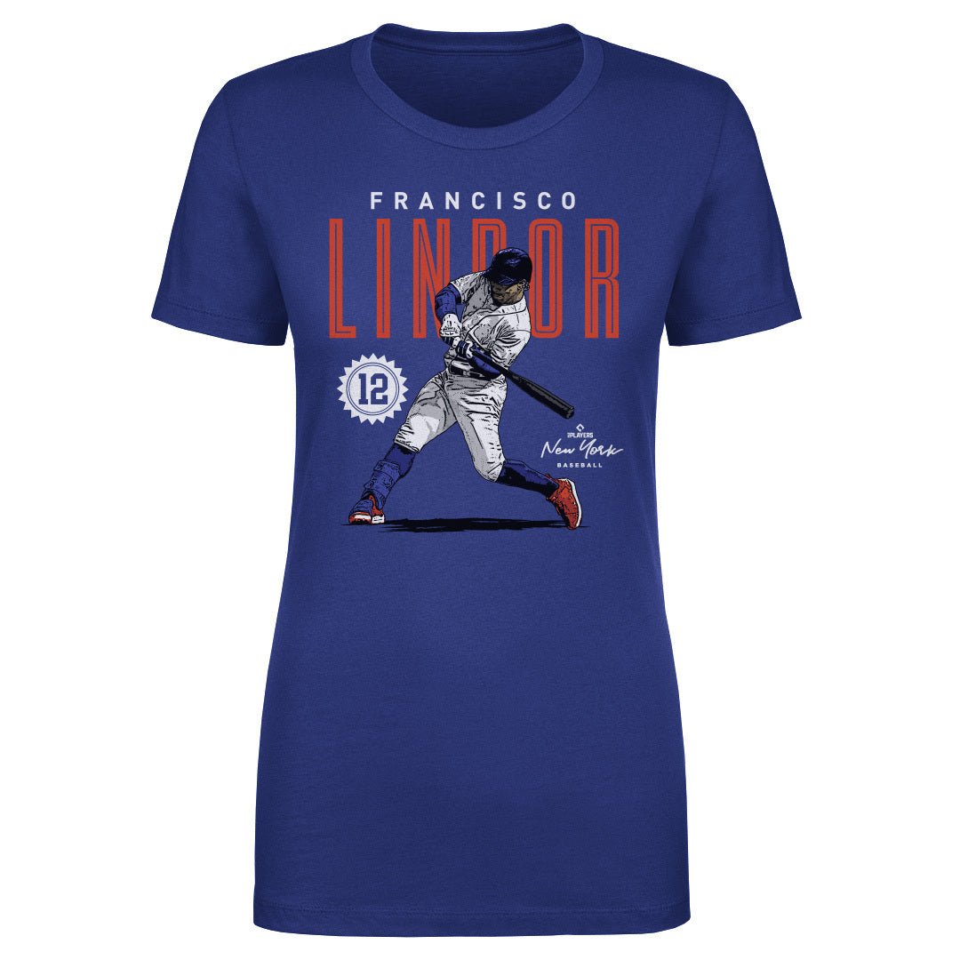 Francisco Lindor Women&#39;s T-Shirt | 500 LEVEL