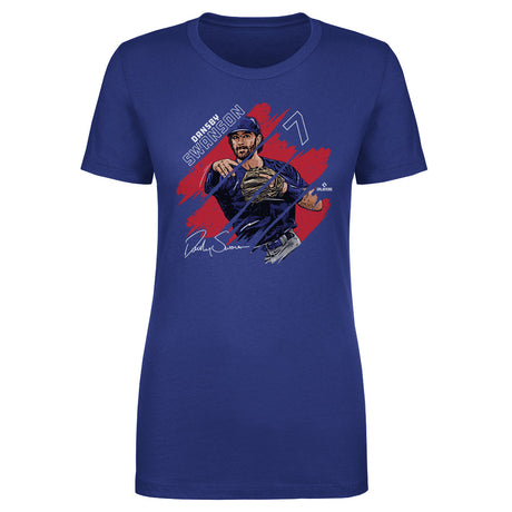 Dansby Swanson Women's T-Shirt | 500 LEVEL