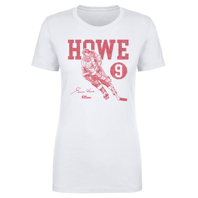 Gordie Howe Women's T-Shirt | 500 LEVEL