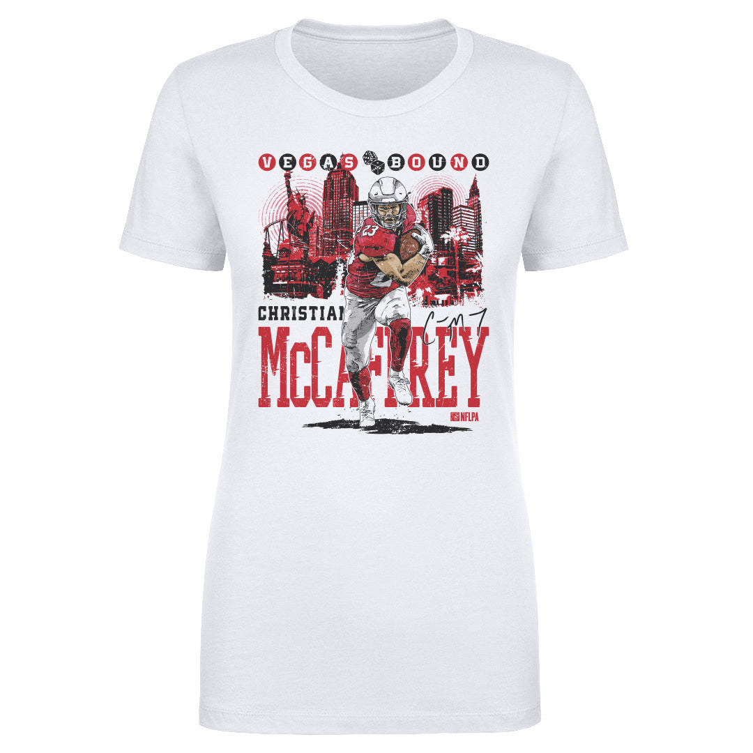 Christian McCaffrey Women&#39;s T-Shirt | 500 LEVEL