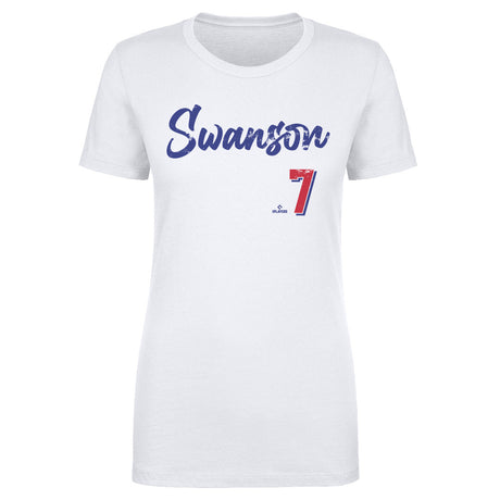 Dansby Swanson Women's T-Shirt | 500 LEVEL