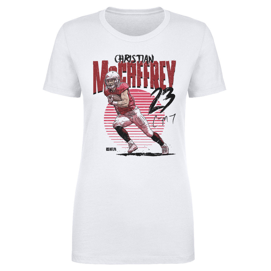 Christian McCaffrey Women's T-Shirt | 500 LEVEL
