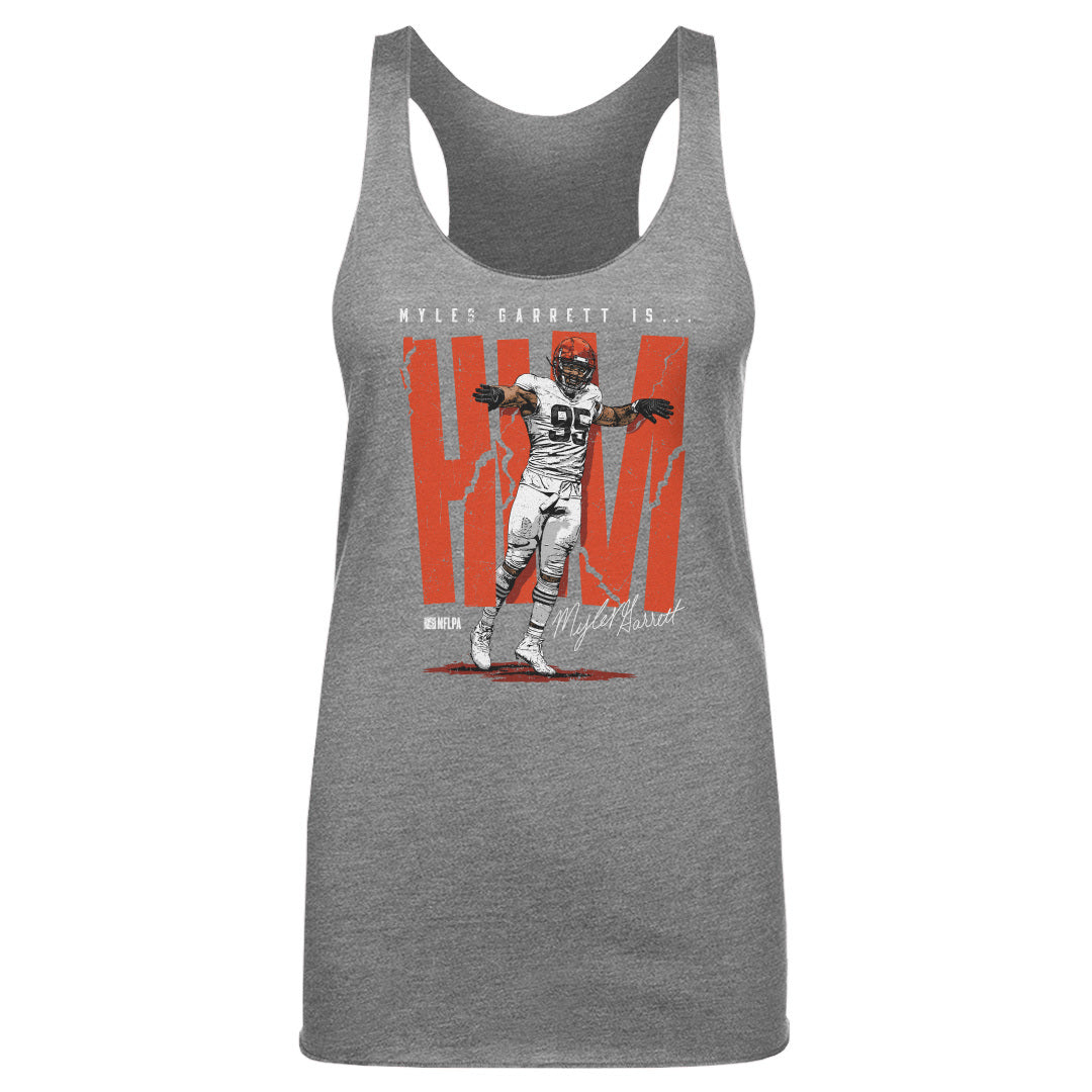 Myles Garrett Women's Tank Top | 500 LEVEL