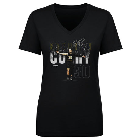 Steph Curry Women's V-Neck T-Shirt | 500 LEVEL