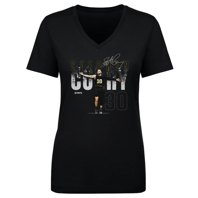 Steph Curry Women's V-Neck T-Shirt | 500 LEVEL