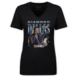 Diamond Dallas Page Women's V-Neck T-Shirt | 500 LEVEL