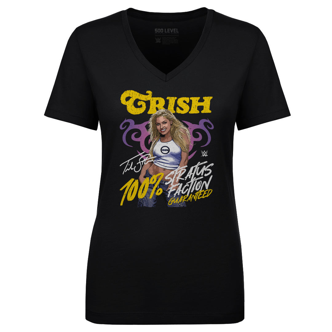 Trish Stratus Women&#39;s V-Neck T-Shirt | 500 LEVEL