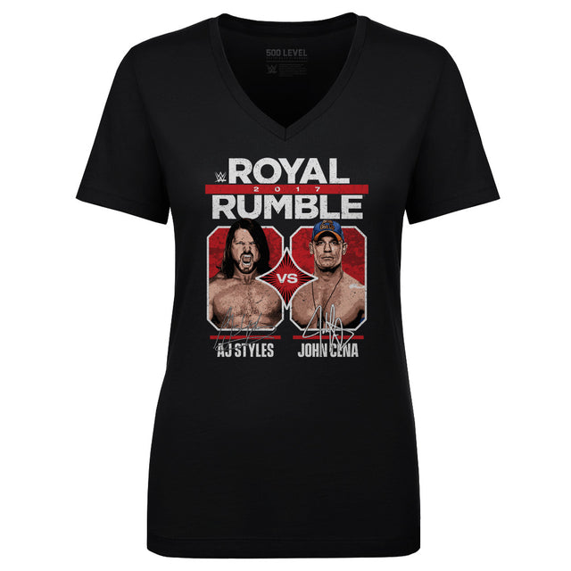 John Cena Women's V-Neck T-Shirt | 500 LEVEL