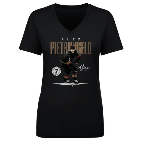 Alex Pietrangelo Women's V-Neck T-Shirt | 500 LEVEL