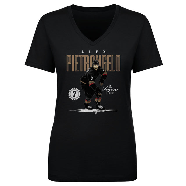 Alex Pietrangelo Women's V-Neck T-Shirt | 500 LEVEL
