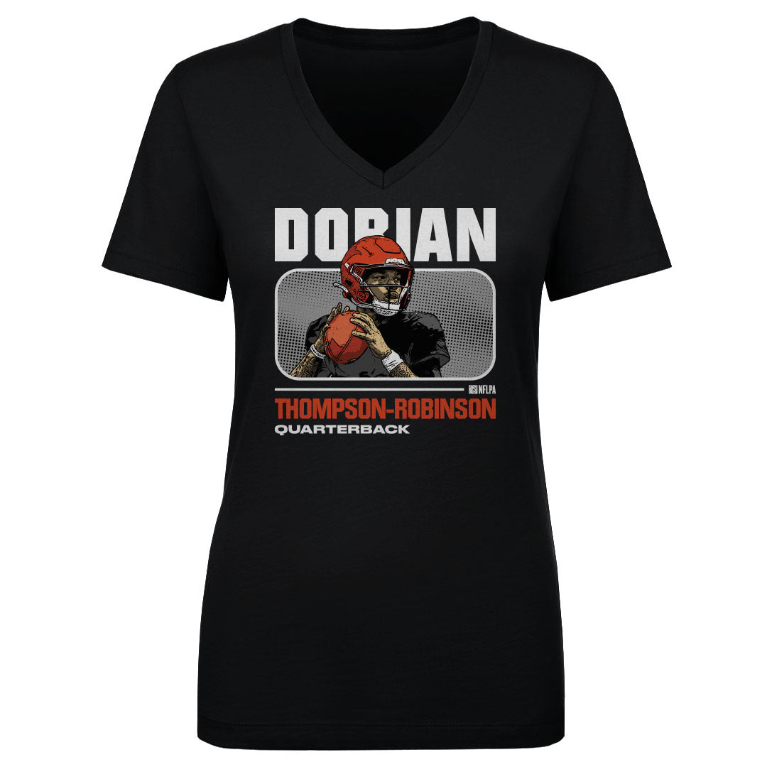 Dorian Thompson-Robinson Women&#39;s V-Neck T-Shirt | 500 LEVEL