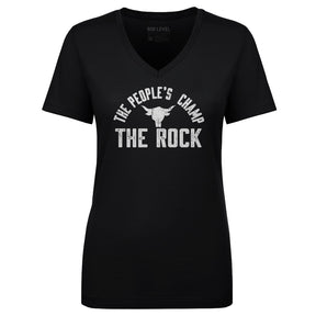 The Rock Women's V-Neck T-Shirt | 500 LEVEL