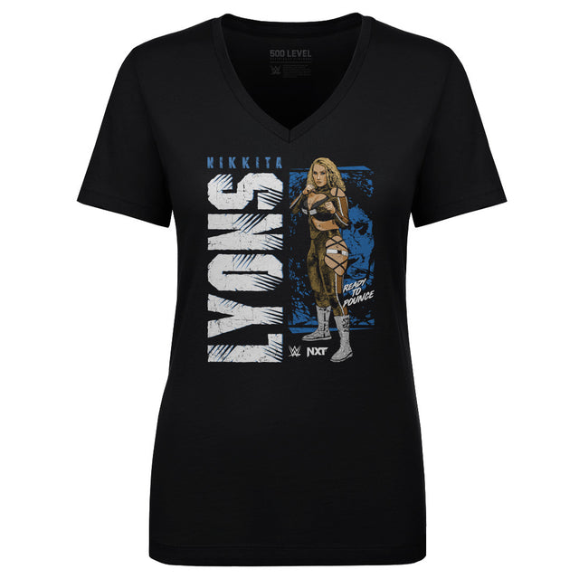 Nikkita Lyons Women's V-Neck T-Shirt | 500 LEVEL