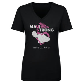 Maui Strong Women's V-Neck T-Shirt | 500 LEVEL
