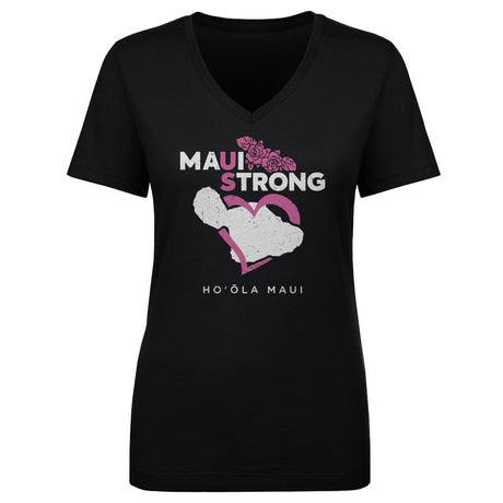 Maui Strong Women's V-Neck T-Shirt | 500 LEVEL