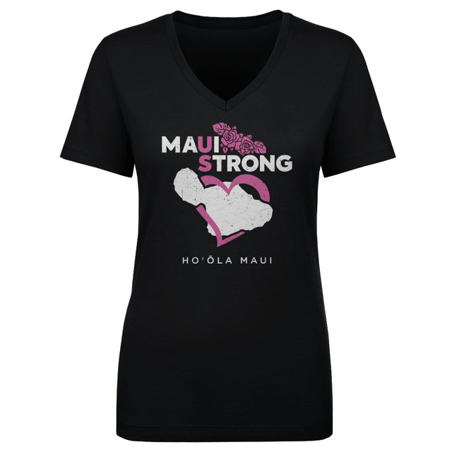 Maui Strong Women's V-Neck T-Shirt | 500 LEVEL