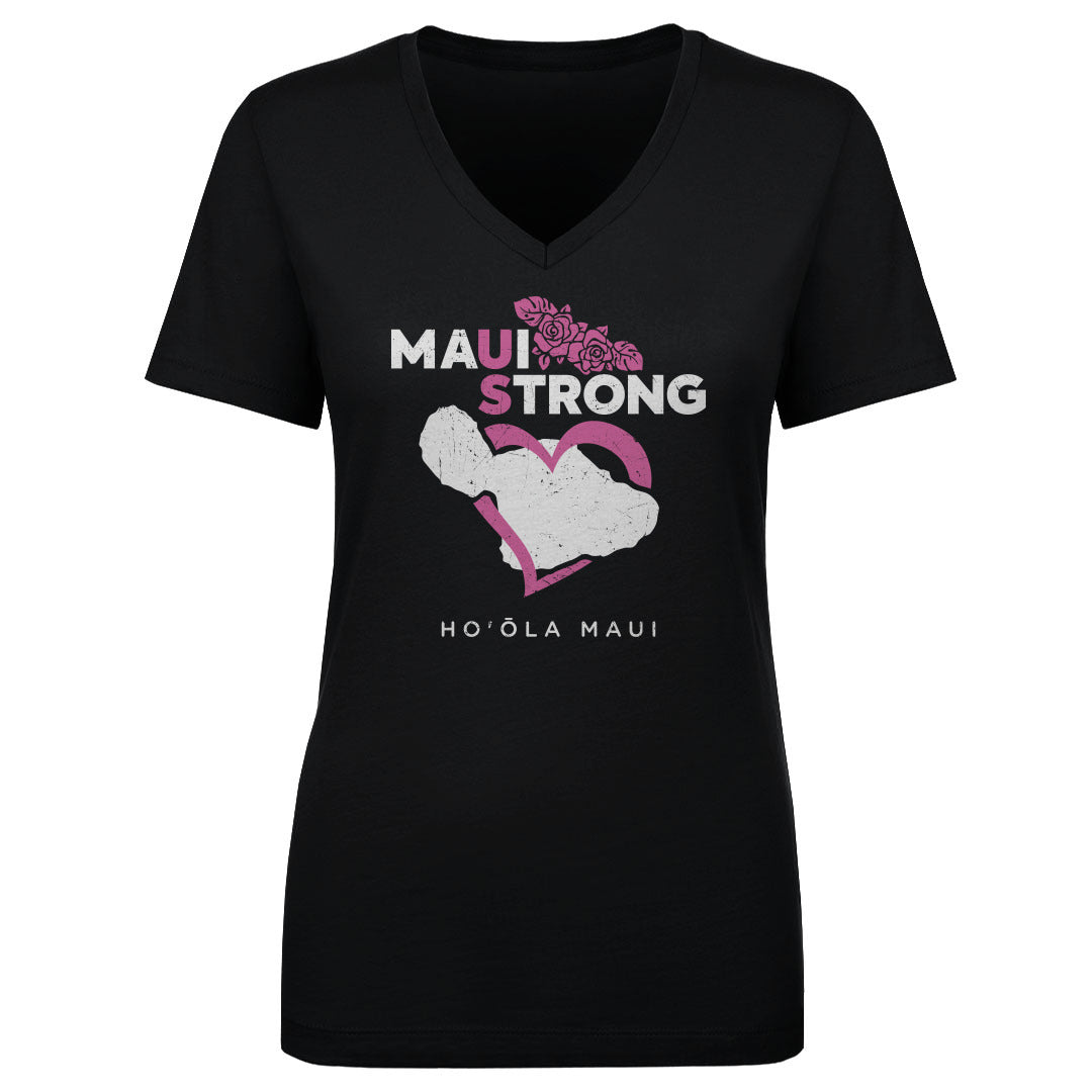Maui Strong Women&#39;s V-Neck T-Shirt | 500 LEVEL