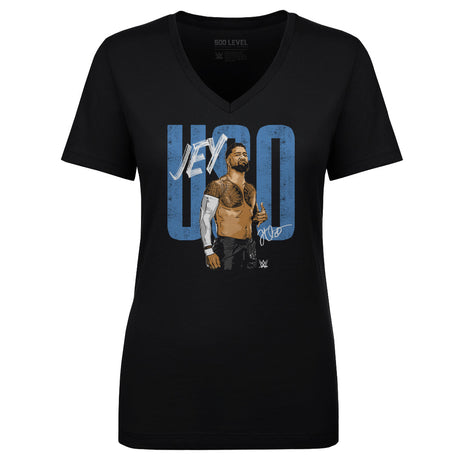 Jey Uso Women's V-Neck T-Shirt | 500 LEVEL