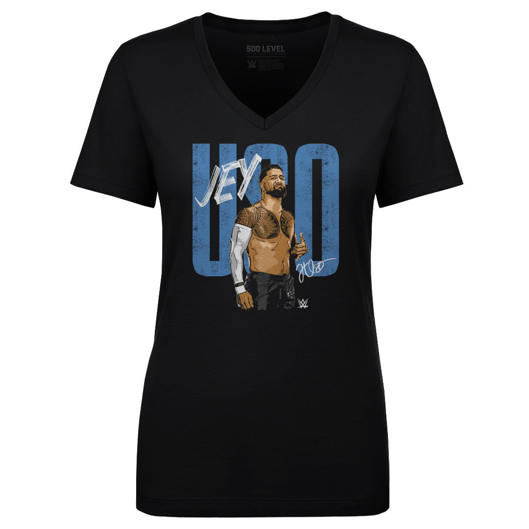 Jey Uso Women&#39;s V-Neck T-Shirt | 500 LEVEL