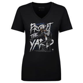 Roman Reigns Women's V-Neck T-Shirt | 500 LEVEL