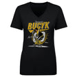 Johnny Bucyk Women's V-Neck T-Shirt | 500 LEVEL