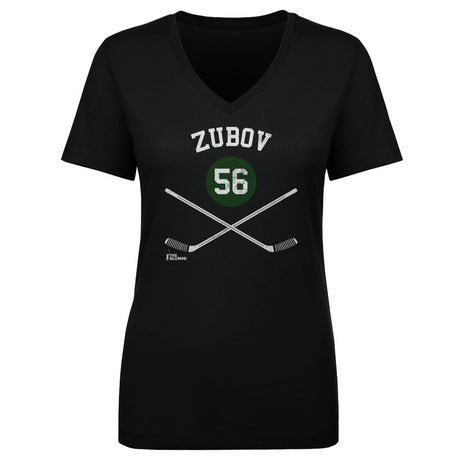 Sergei Zubov Women's V-Neck T-Shirt | 500 LEVEL