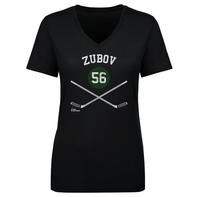 Sergei Zubov Women's V-Neck T-Shirt | 500 LEVEL