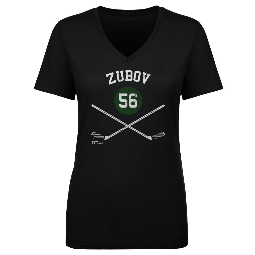 Sergei Zubov Women&#39;s V-Neck T-Shirt | 500 LEVEL