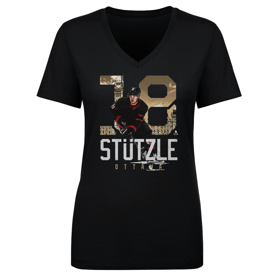 Tim Stutzle Women's V-Neck T-Shirt | 500 LEVEL
