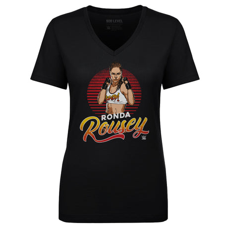 Ronda Rousey Women's V-Neck T-Shirt | 500 LEVEL