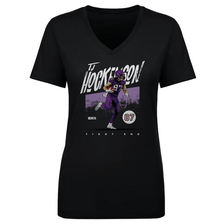 T.J. Hockenson Women's V-Neck T-Shirt | 500 LEVEL