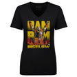 Bam Bam Bigelow Women's V-Neck T-Shirt | 500 LEVEL
