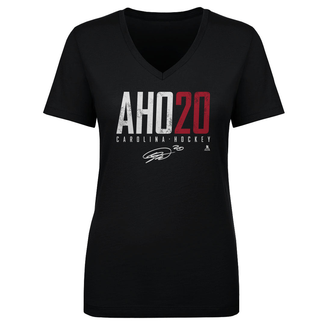 Sebastian Aho Women's V-Neck T-Shirt | 500 LEVEL